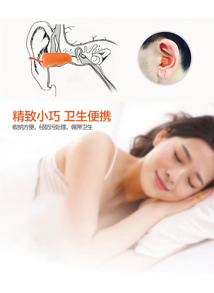 3M 1110 子弹型带线耳塞